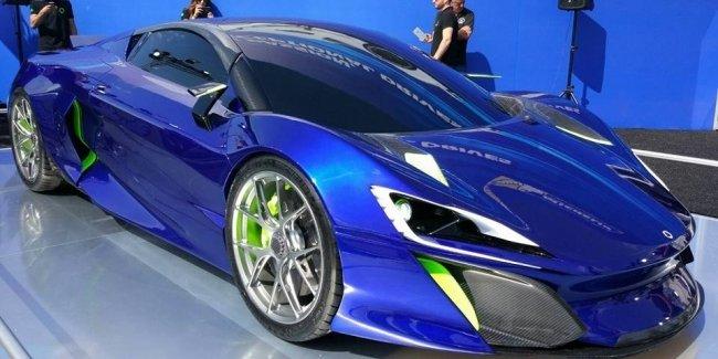 Шинная компания Michelin выпустит гибридный гиперкар Boreas
