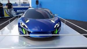 Шинная компания Michelin выпустит гибридный гиперкар Boreas