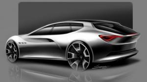 Художники нарисовали футуристичный универсал Maserati Sports Wagon Concept