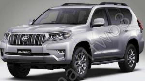 Обновлённый Toyota Land Cruiser Prado показали «в полный рост»