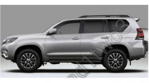 Обновлённый Toyota Land Cruiser Prado показали «в полный рост»