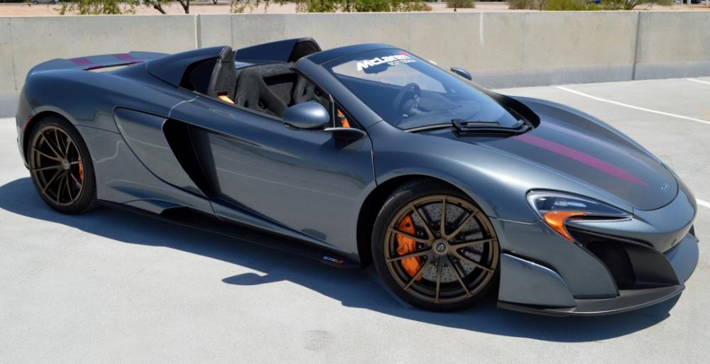 На продажу выставлен эксклюзивный родстер McLaren 675LT Spider by MSO