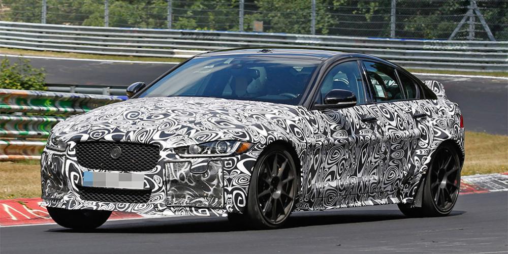 Jaguar вывел на Нюрбургринг свой самый мощный автомобиль
