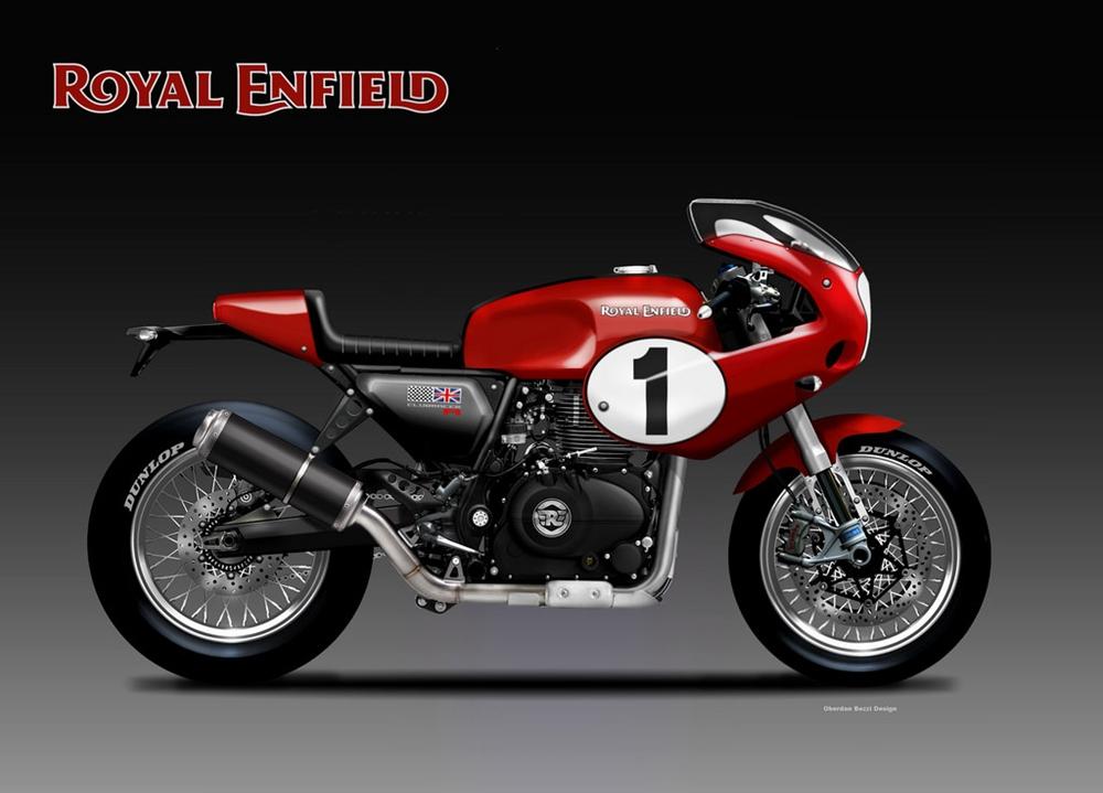 Обердэн Бецци: концепт Royal Enfield Clubracer 400R
