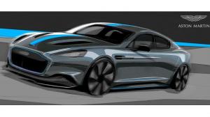 Официально: электрический Aston Martin RapidE дебютирует в 2019 году