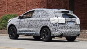 Обновлённый Ford Edge попался в объективы фотокамер