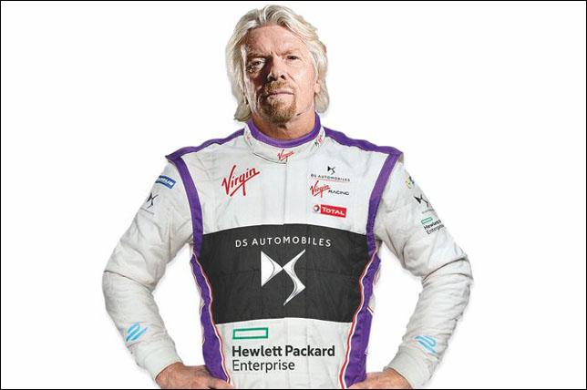 FE: Ричард Брэнсон – резервный пилот DS Virgin Racing