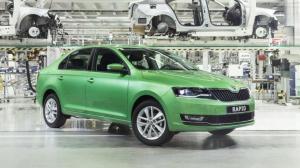 Обновлённый Skoda Rapid начали выпускать в Калуге