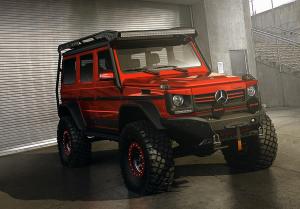 Дизайнер придумал самый злобный Mercedes-Benz G-Class