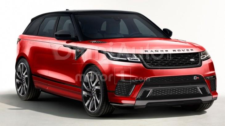 «Заряженный» Range Rover Velar SVR дебютировал не независимом изображении