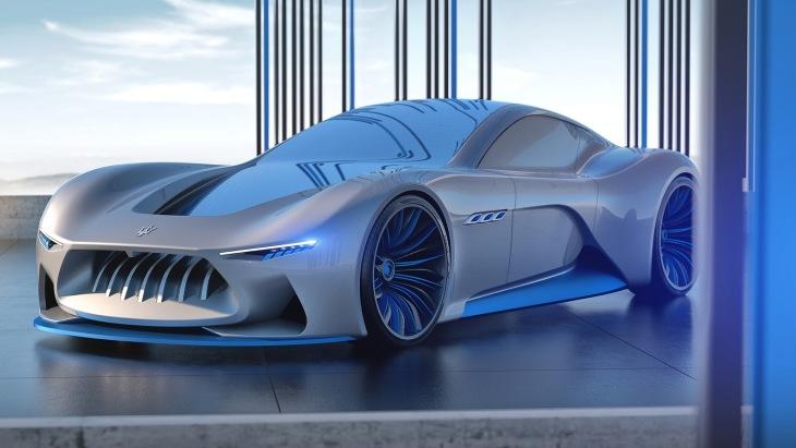 Maserati Genesi Concept: беспилотный суперкар будущего