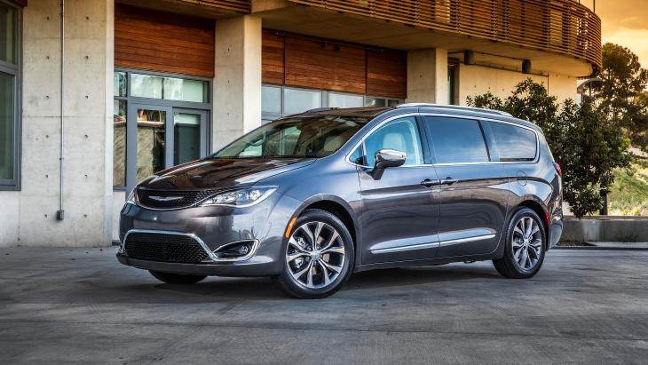 Новый минивэн Chrysler Pacifica зарегистрирован в России