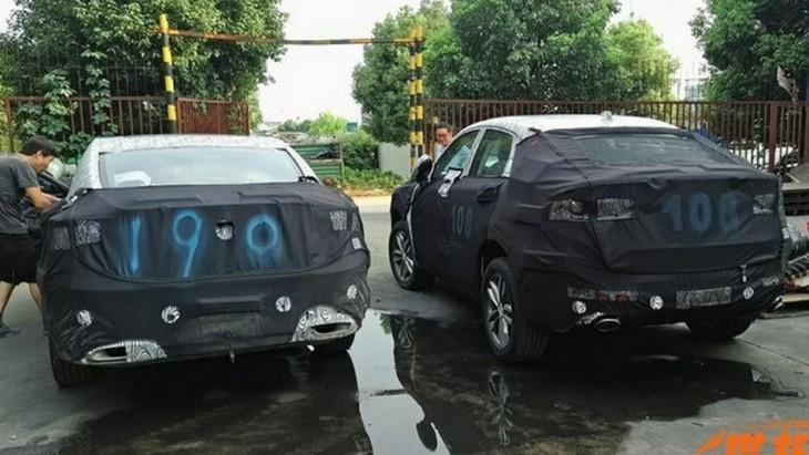 Geely вывела на тесты купеобразный кроссовер