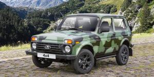 АвтоВАЗ показал камуфлированную Lada 4x4
