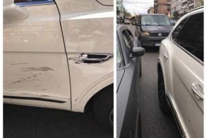 В Киеве угодил в ДТП Bentley Bentayga с VIP-персоной за рулем