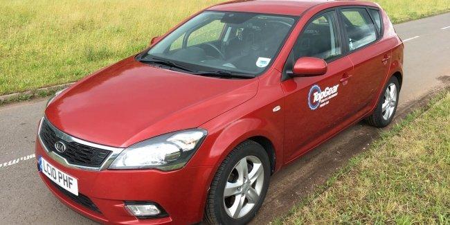 KIA ceed из шоу Top Gear выставили на продажу