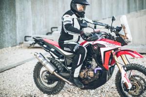 Компания Spidi провела испытания Honda Africa Twin Rally