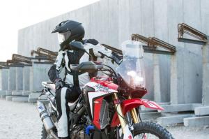 Компания Spidi провела испытания Honda Africa Twin Rally