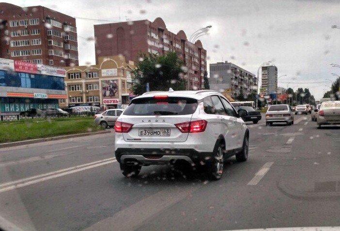 Lada Vesta SW Cross уже выехала на дороги Тольятти