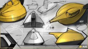 Юбилейный чайник Renault Yellow Teapot Юбилейный чайник Renault Yellow Teapot