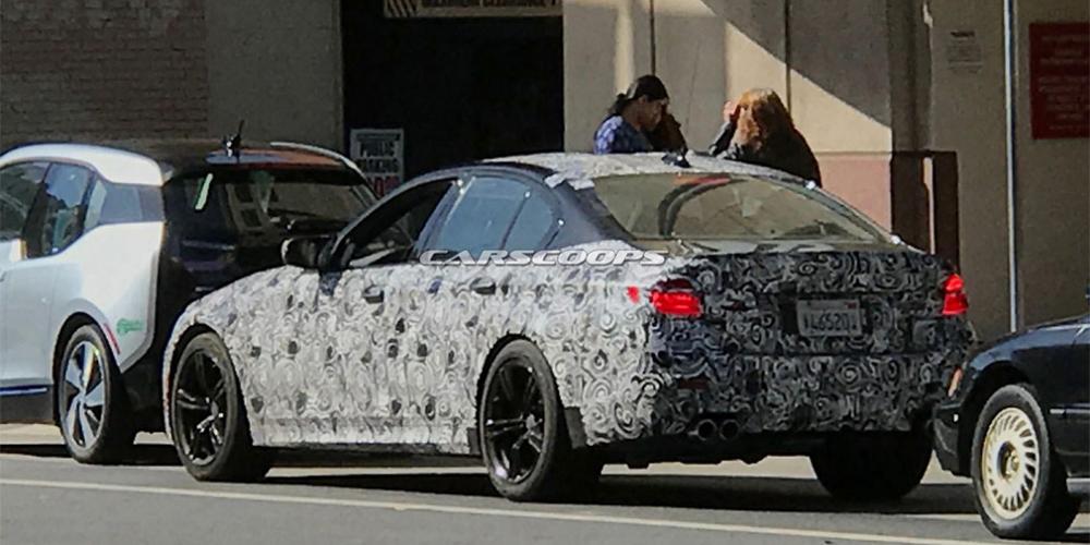 BMW M5 нового поколения испытали на дорогах общего пользования

