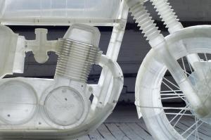 Фанат сделал копию Honda CB500 на 3D-принтере