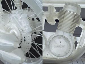 Фанат сделал копию Honda CB500 на 3D-принтере