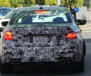 BMW M5 нового поколения испытали на дорогах общего пользования

