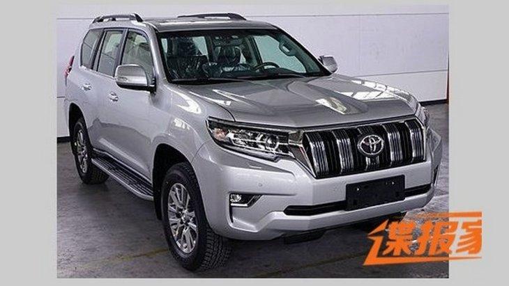 «Живые» фото обновлённого Toyota Land Cruiser Prado