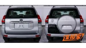 «Живые» фото обновлённого Toyota Land Cruiser Prado