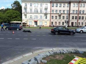 В Минске в ДТП пострадала 21-летняя девушка-мотоциклистка

