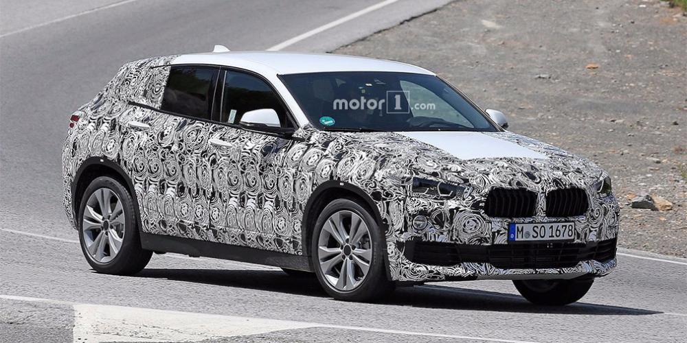 BMW X2 сфотографировали с серийным кузовом
