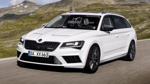 «Заряженный» Skoda Superb RS: первые изображения