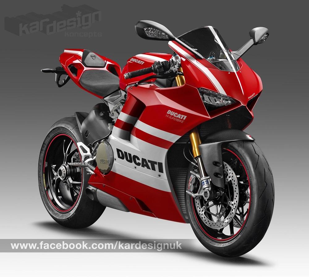 Kardesign Koncepts: концептуальные рендеры Ducati V4