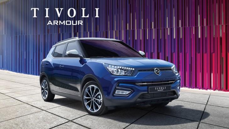 кроссовер: SsangYong проказал обновлённый Tivoli