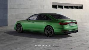 Седаны Audi S8 и Audi RS8: первые изображения
