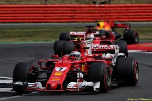 Проблемы с шинами помешали Ferrari в Сильверстоуне