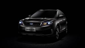 Представлены первые фото нового кроссовера Geely S1