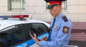 Как казахстанская полиция будет оформлять штрафы через планшет