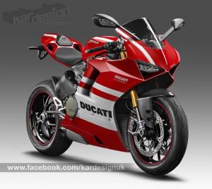 Kardesign Koncepts: концептуальные рендеры Ducati V4