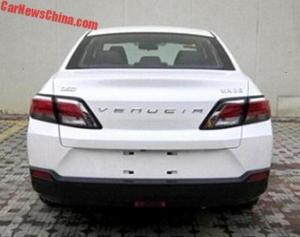 Venucia D60: новый китайский седан на базе Nissan Sentra