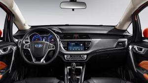 Рассекречен интерьер маленького кросса Geely Vision X3