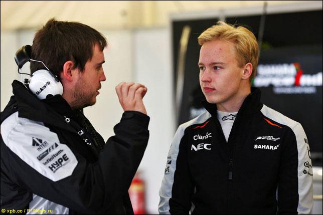 Мазепин и Ауэр проведут тесты в составе Force India