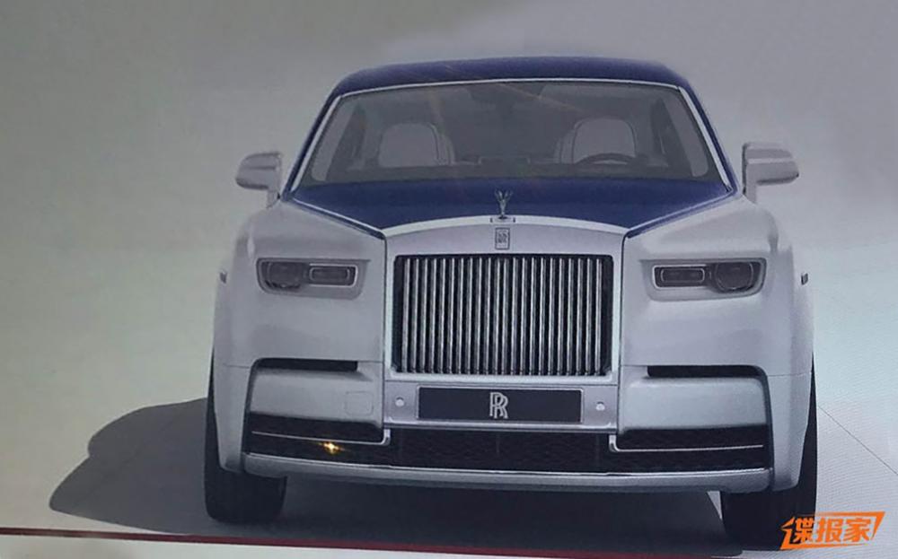 В интернете рассекретили дизайн нового Rolls-Royce Phantom