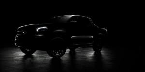Mercedes-Benz показал силуэт своего первого пикапа