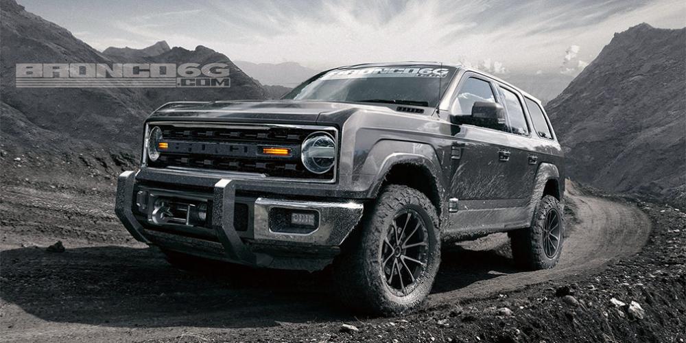 Возрожденный внедорожник Ford Bronco получит 325-сильный мотор