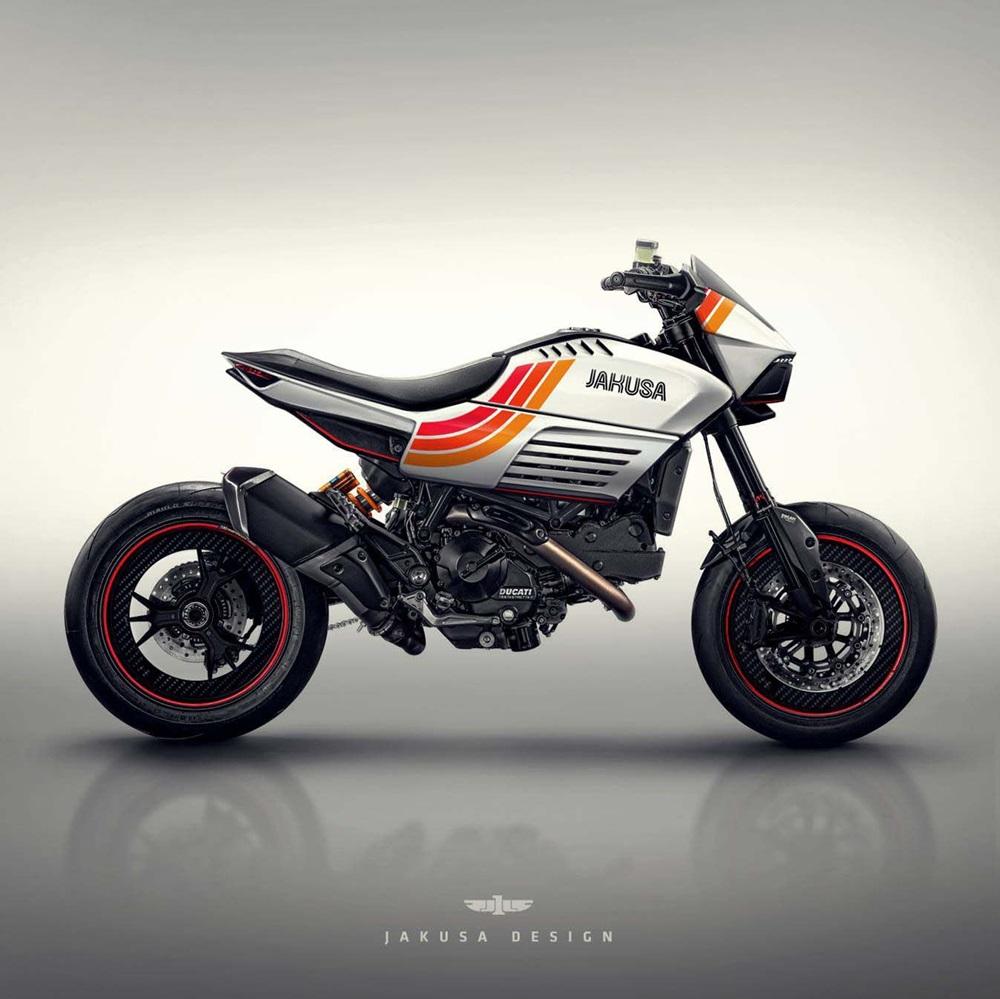 Jakusa Design: скэтчи Ducati