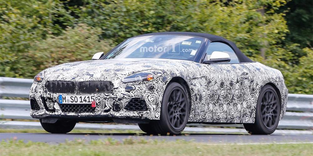 BMW испытала преемника Z4 на Нюрбургринге