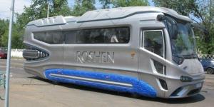 Новый украинский автобус с космическим дизайном