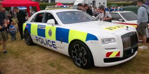 Rolls-Royce Ghost передали английской полиции